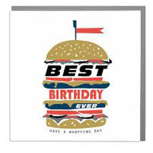 Picture of BEST BIRTHDAY EVER BLANK INSIDE CARD